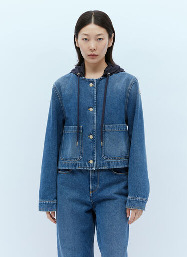 Moncler Lampusa Denim Jacket Blue mon0256004