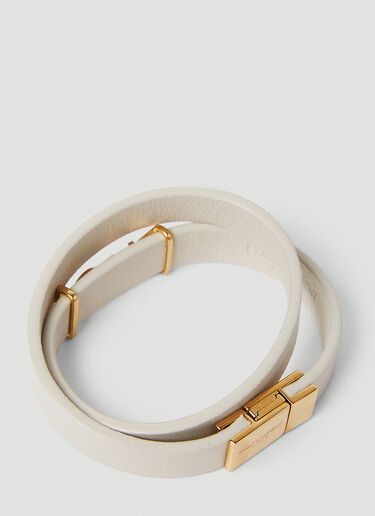 Saint Laurent YSL Bracelet White sla0250088