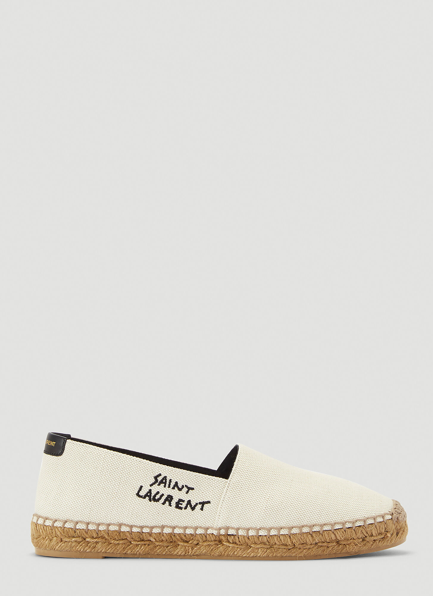 Shop Saint Laurent Logo Espadrilles Shoes