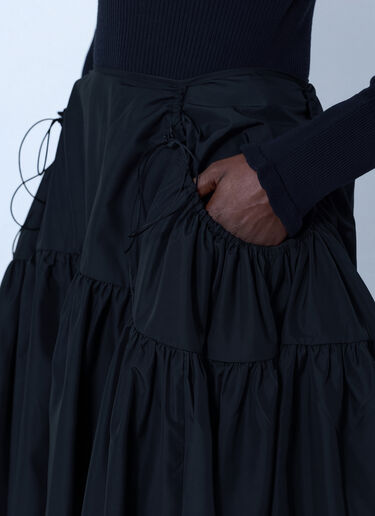 LN-CC® - Cecilie Bahnsen: Cbfilly Midi Skirt - Black Cecilie Bahnsen Cbfilly Midi Skirt Black cec0266027