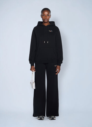 Arrow Glass Flower Logo Hooded Sweatshirt Off-White Arrow Glass Flower Logo Hooded Sweatshirt Black ofw0262045