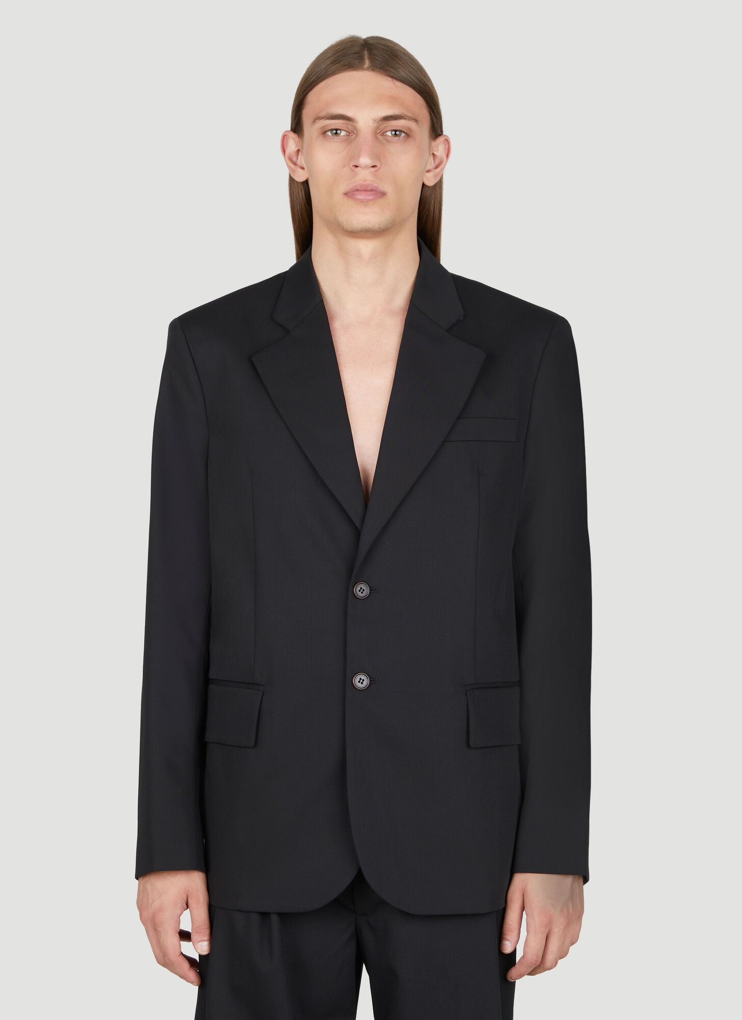 DIOMENE WOOL SUIT BLAZER