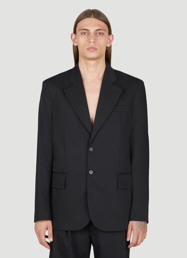 Diomene Wool Suit Blazer Black dio0153001