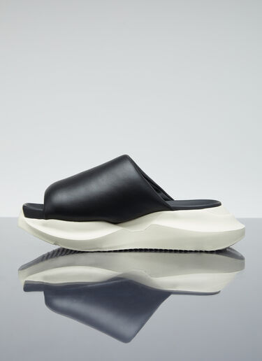 Rick Owens Geth Puffer Slides Black ric0255025