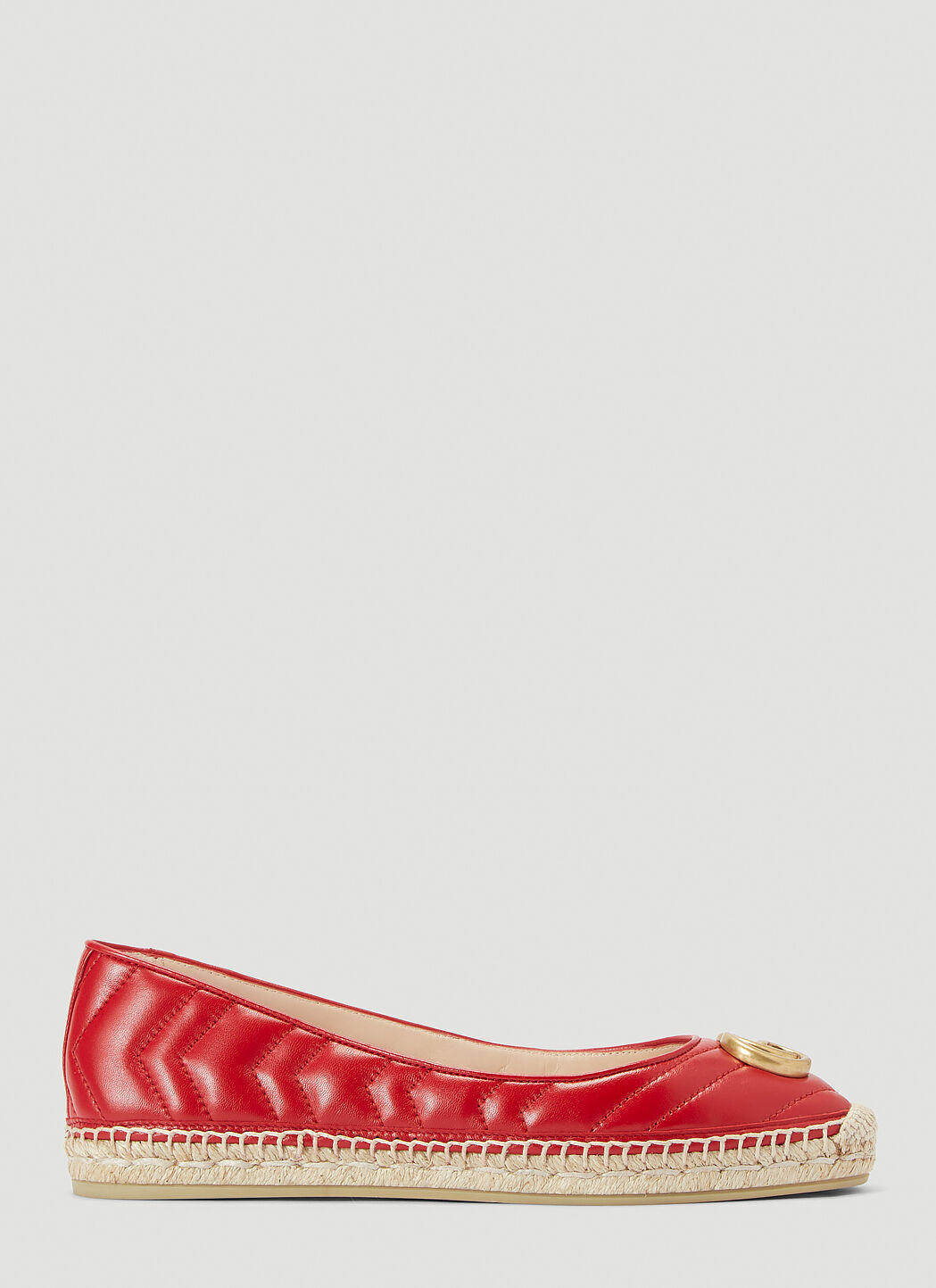 Gucci GG Marmont Espadrilles in Red LN CC