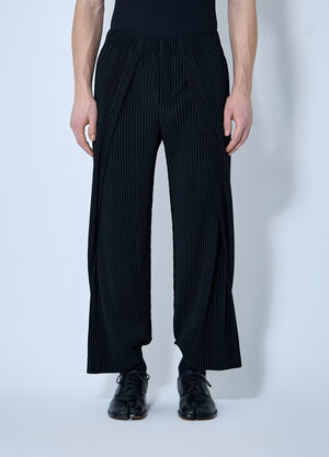 Homme Plissé Issey Miyake Pleats One Pants Black hmp0160005