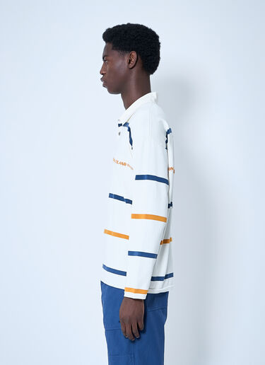 Stone Island Striped Polo Shirt Beige sto0160037