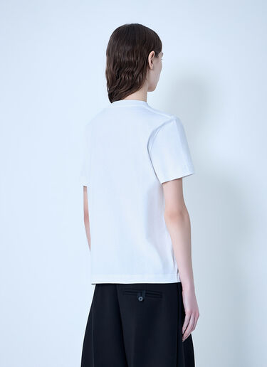 Jacquemus Gros Grain T-Shirt White jac0264023