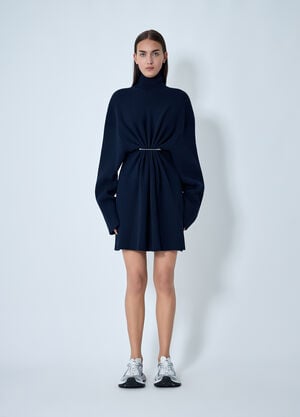 Balenciaga Pinches Mini Dress Black bal0262006