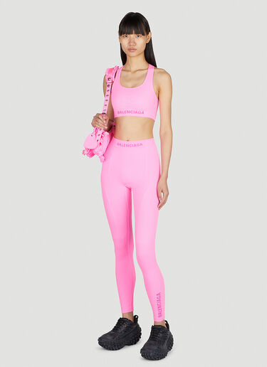 Balenciaga 徽标印花运动上衣 粉色 bal0251034
