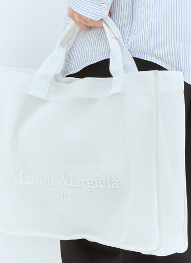 Maison Margiela Cabas Large Tote Bag White mla0158016
