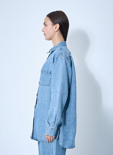 The Row Nesson Shirt Blue row0260003