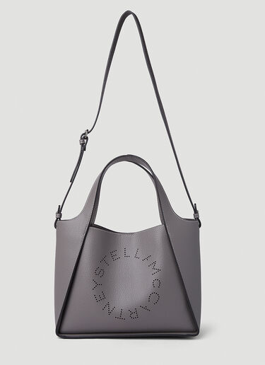 Stella McCartney Circle Logo Tote Bag Grey stm0251033