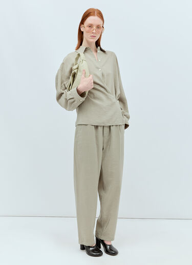 Lemaire 스몰 Croissant 숄더백 베이지 lem0256014