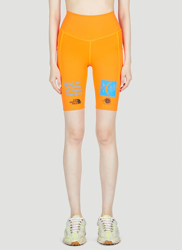 The North Face x Online Ceramics Biker Shorts Orange tnf0252052