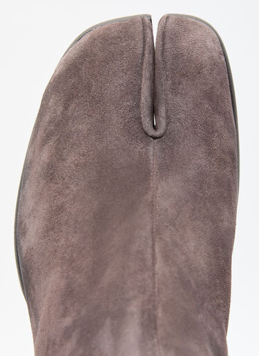 Maison Margiela Tabi Suede Ankle Boots Brown mla0155020