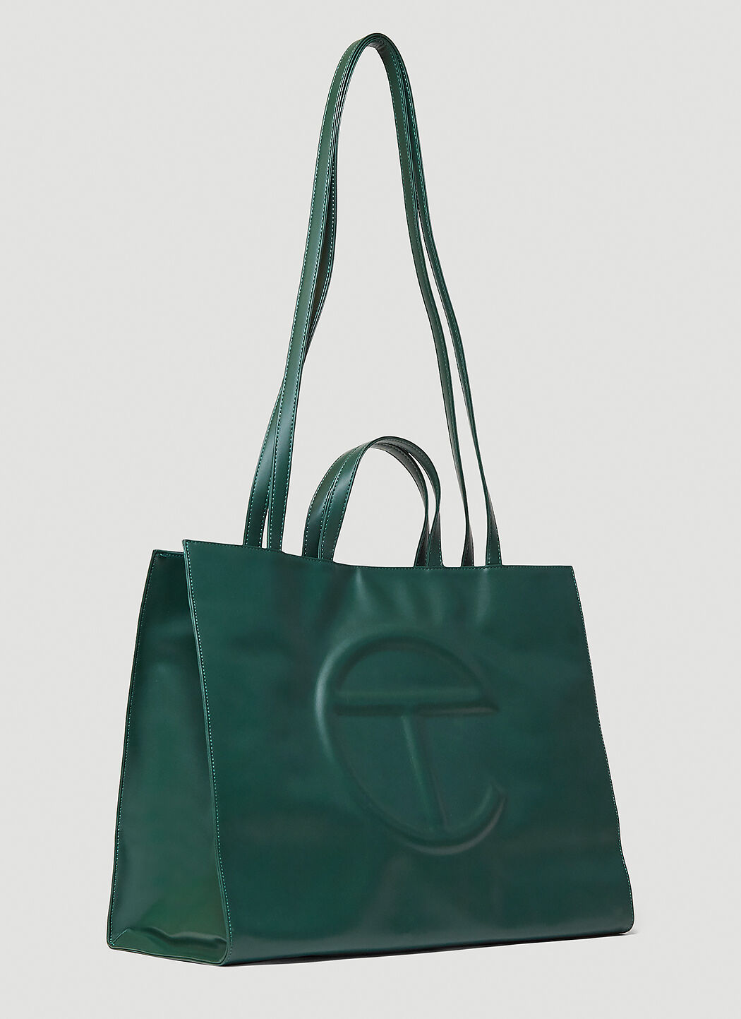 Telfar green small bag top