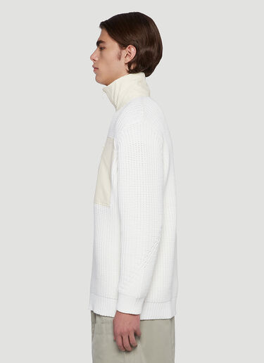 Yohji Yamamoto Turtleneck Sweater White yoy0142012