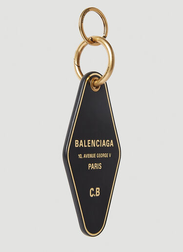 Balenciaga Hotel 2.0 Keyring Black bal0154040