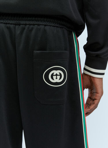 Gucci Technical Jersey Track Pants Black guc0153022