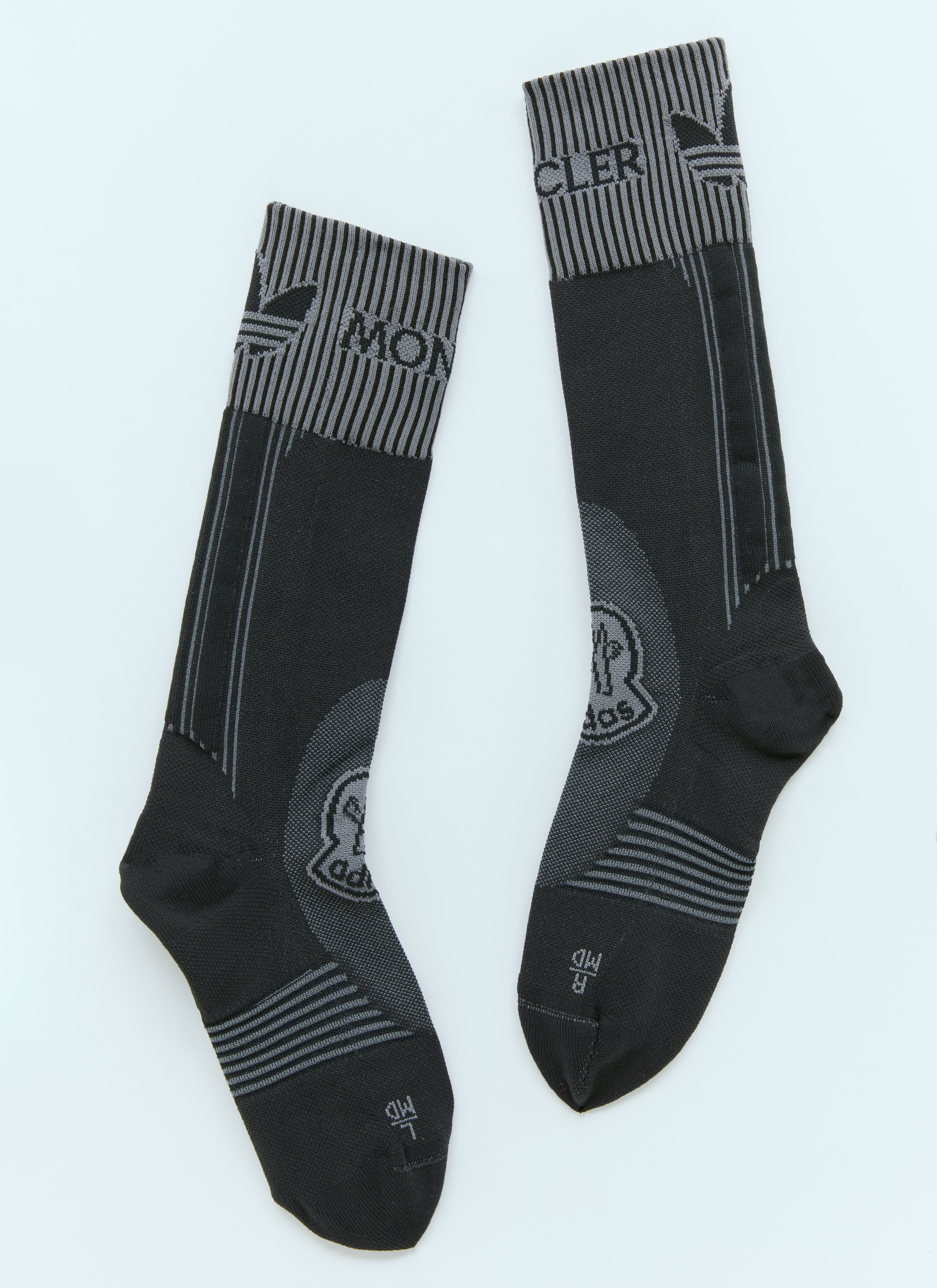 Moncler x adidas Originals Logo Jacquard Socks Black mad0154006