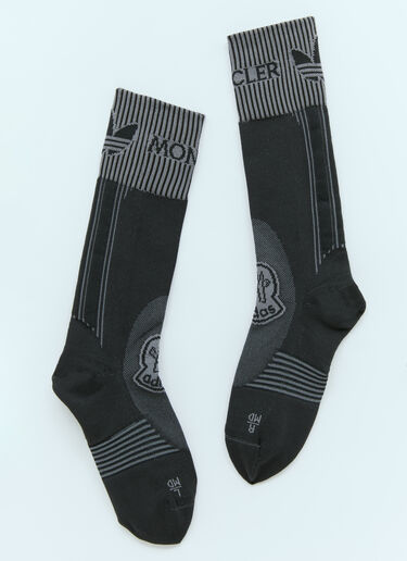 ロゴジャカードソックス Moncler x adidas Originals ロゴジャカードソックス ブラック mad0354013
