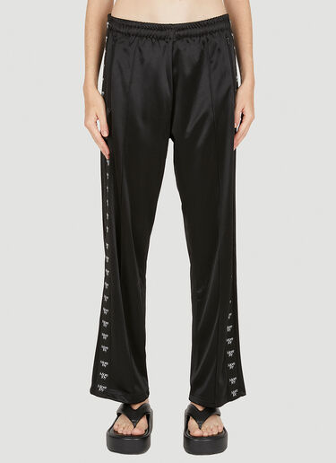 Logo Print Track Pants More Joy Logo Print Track Pants Black mjy0349008