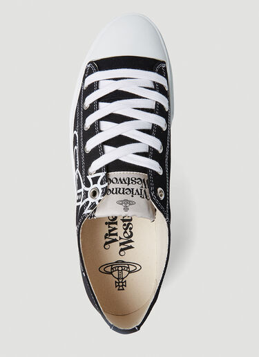 Vivienne Westwood Plimsoll 2.0 低帮运动鞋 黑色 vvw0152027