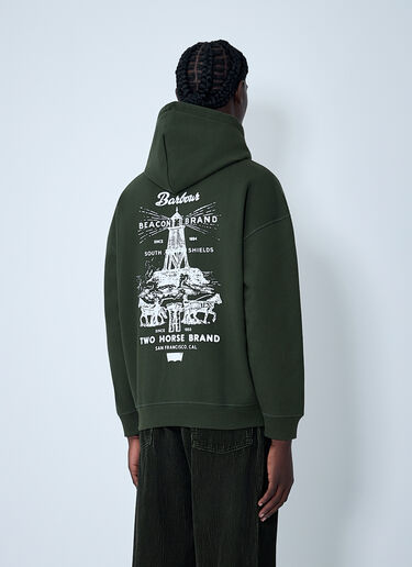 Logo Motif Sweatshirt Levi's x Barbour Logo Motif Sweatshirt Green leb0162007
