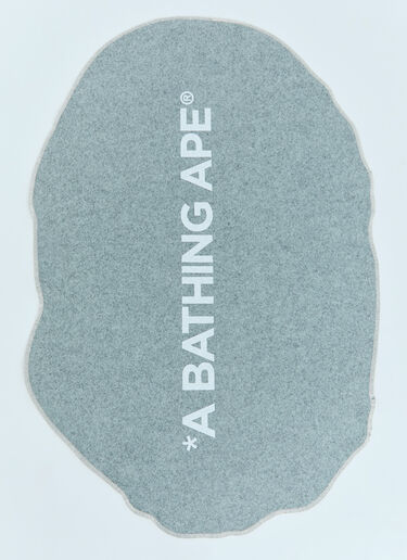A BATHING APE® 猿人头毯子 棕色 aba0154029