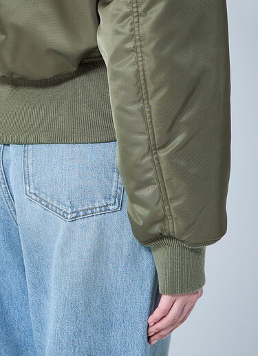 Saint Laurent ボンバージャケット  グリーン sla0260069