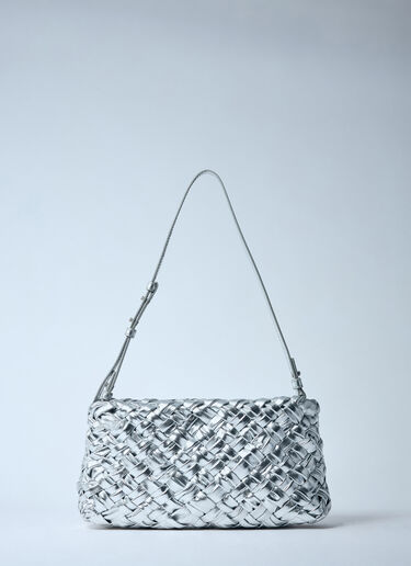 Bottega Veneta Kalimero Cha-Cha Shoulder Bag Silver bov0259074