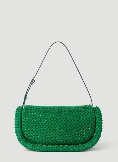 JW Anderson Embellished Bumper Shoulder Bag Green jwa0252010