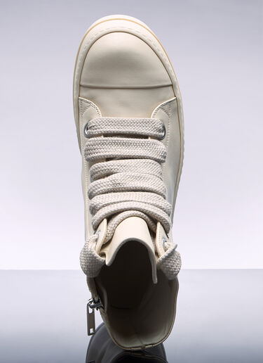 Rick Owens Jumbo Laced Sneakers Cream ric0157026