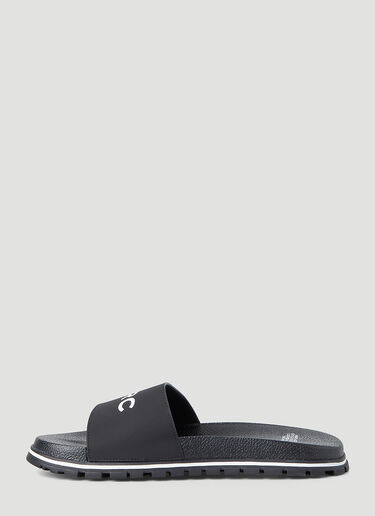 Marc Jacobs 徽标压花拖鞋 黑色 mcj0247069