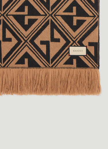 Rhombus Blanket Gucci Rhombus Blanket Brown wps0690084