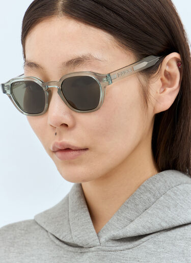 Square Frame Sunglasses Gucci Square Frame Sunglasses Grey gus0357002
