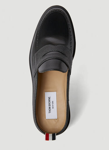 Thom Browne Penny Loafers Black thb0151015