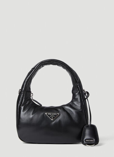 Prada - Re-Edition Padded Black Nappa Shoulder Bag