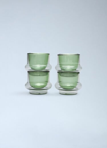 Tom Dixon Set of Four Bump Espresso Cups Grey wps0691741