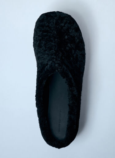 Dries Van Noten Sherpa Clogs Black dvn0158028