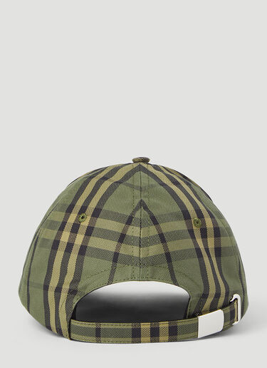 Burberry 标志性格纹棒球帽 绿 bur0145092