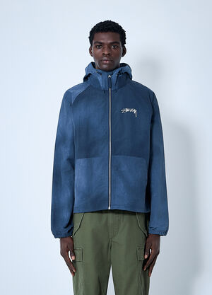 Stüssy ウェーブダイビーチシェルジャケット  ブルー sts0160003