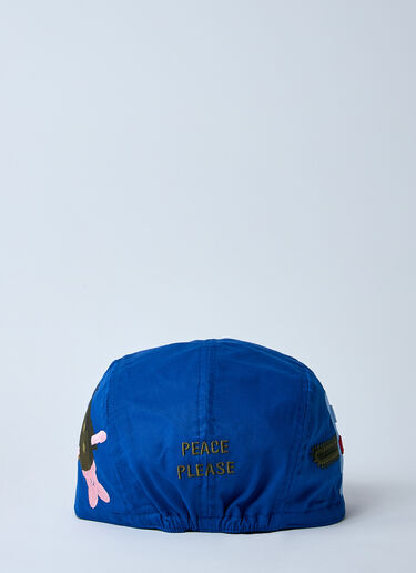Walter Van Beirendonck Toyterror Soft Baseball Cap Blue wlt0160014