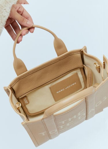 Marc Jacobs レザースモールトートバッグ ベージュ mcj0254012