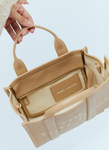 レザースモールトートバッグ Marc Jacobs レザースモールトートバッグ ベージュ mcj0254012