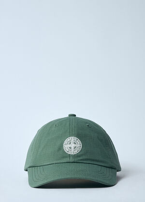 Stone Island Logo Motif Baseball Cap Pink sto0160007