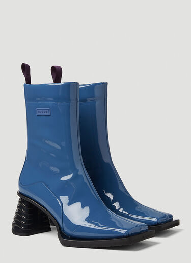 Eytys Gaia Heeled Boots Blue eyt0249015