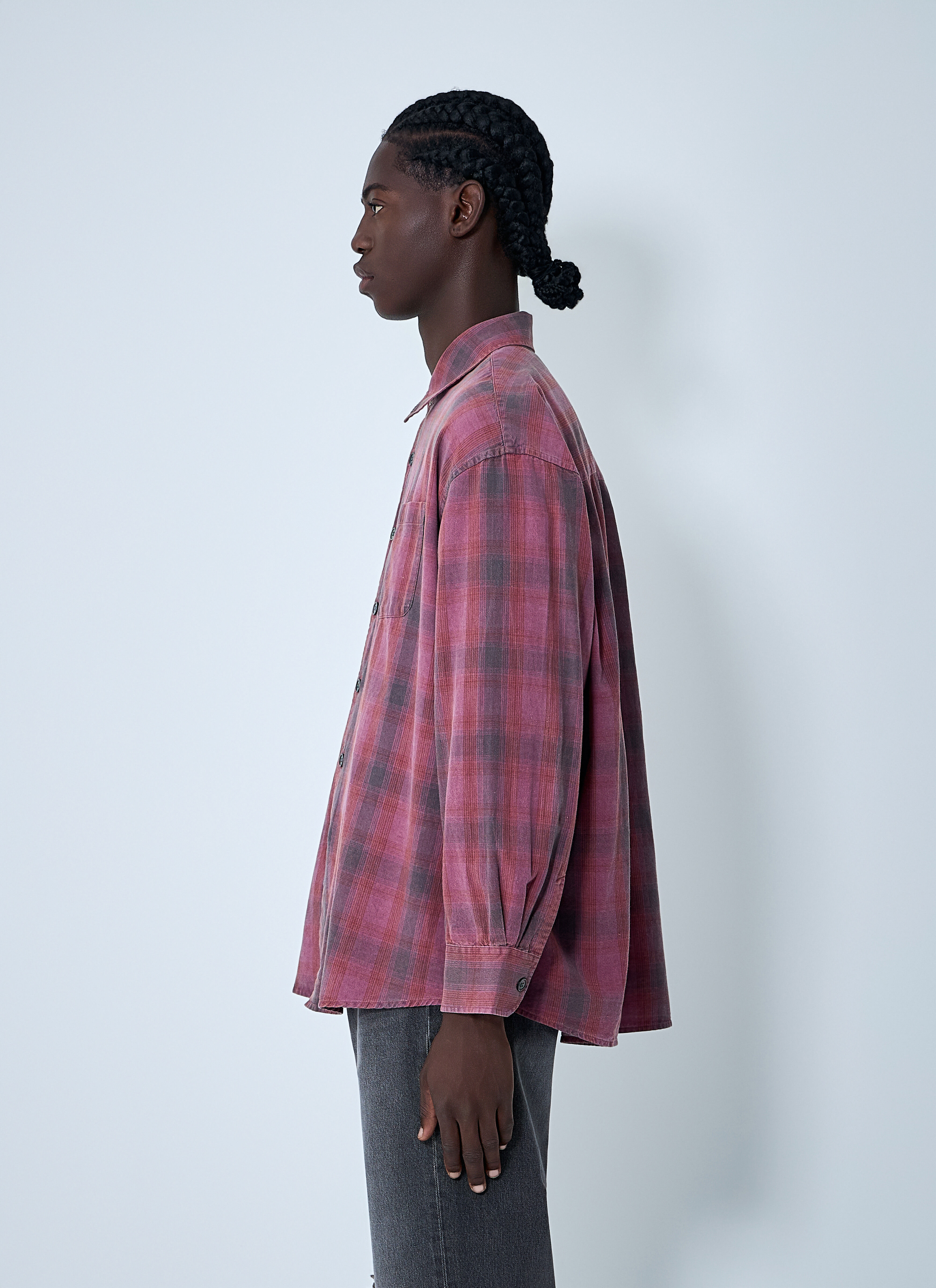 Our Legacy Men's' Borrowed Shirt in Red | LN-CC®