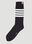 7 Moncler FRGMT Hiroshi Fujiwara Stripe Socks Multicolour mfr0351002